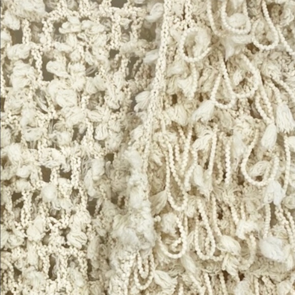 ZARA - Chenille Yarn Cream Vest - M - Picture 4 of 5